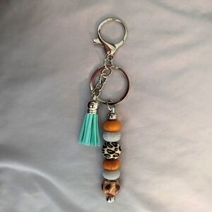 Earth toned keychain